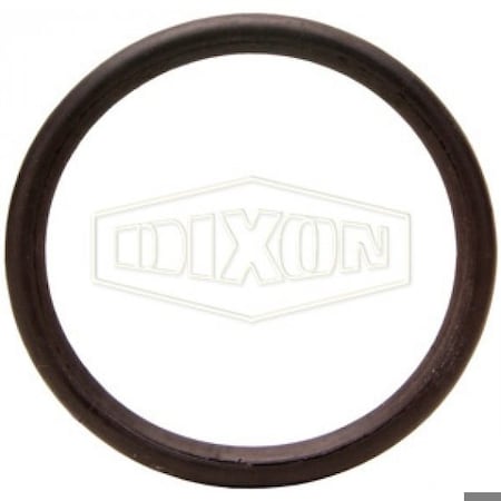 Dixon Type A Gasket, 10 in Nominal, Rubber, Domestic RG20510